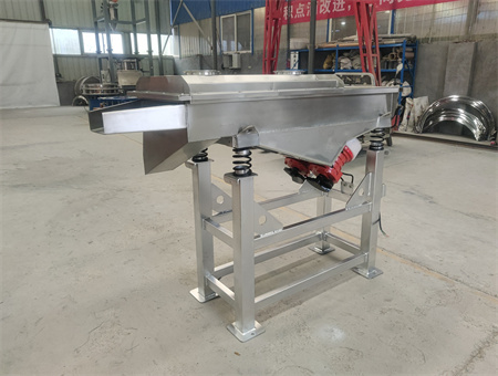 linear vibrating screen